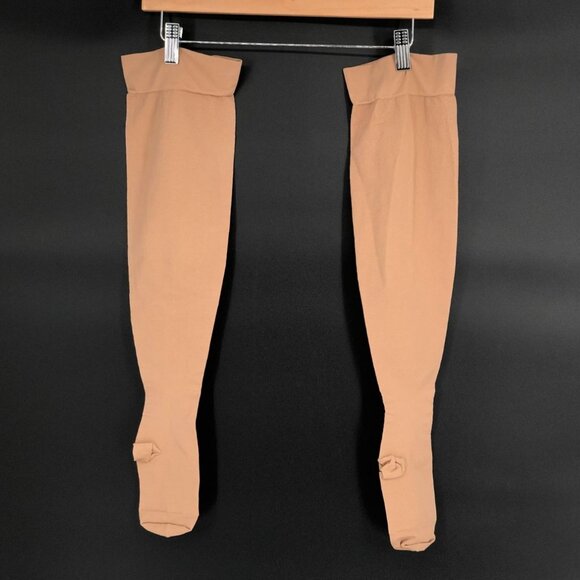 JOBST Women's Compression Stockings Medium Beige Knee-High 30-40 mmhg Medical - Picture 1 of 3